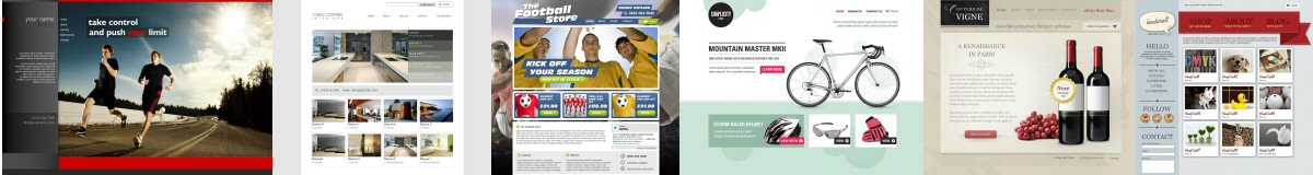 DIY websites, online website builder